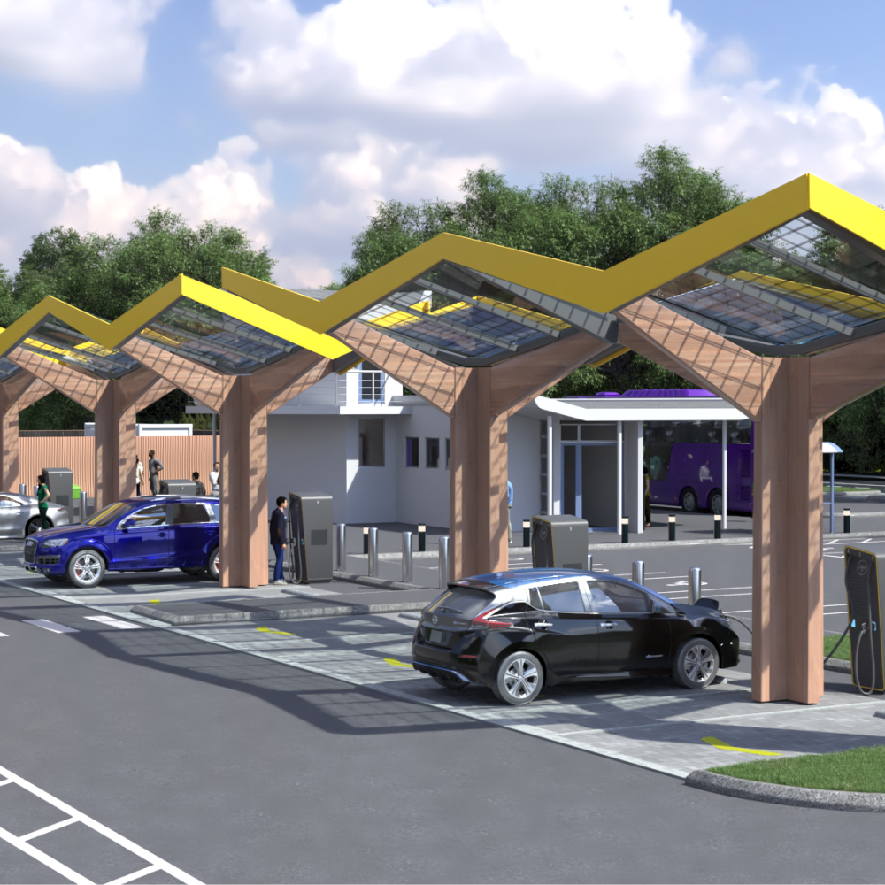 Energy Superhub Oxford - fully charged