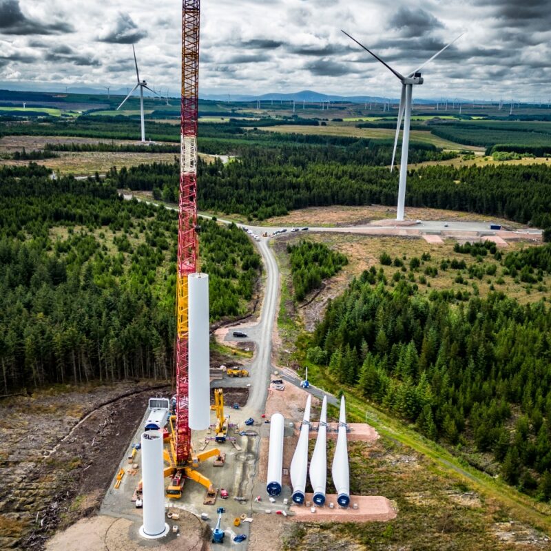 West Benhar Wind Farm - CHP